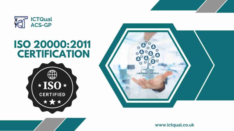 ISO 20000:2011 Certification for Company
