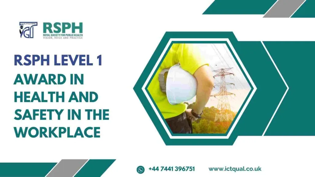 RSPH Level 1 Award in Health and Safety in the Workplace 356 RSPH Level 1 Award in Health and Safety in the Workplace