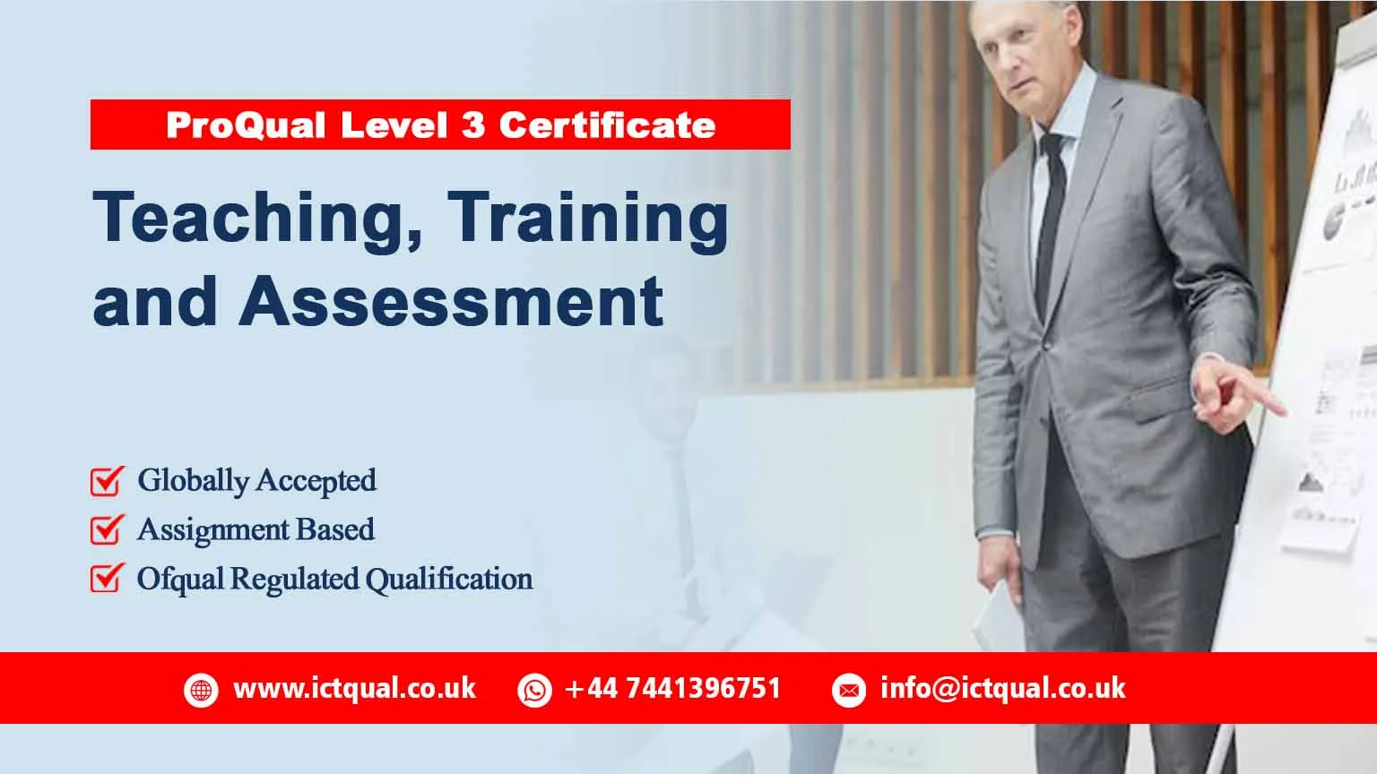 ProQual Level 3 Certificate in Teaching, Training and Assessment