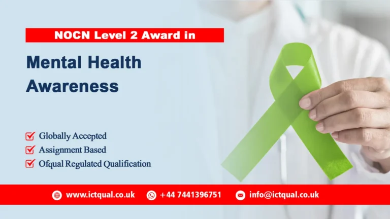 NOCN Level 2 Award in Mental Health Awareness