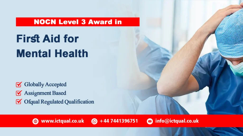 NOCN Level 3 Award in First Aid for Mental Health