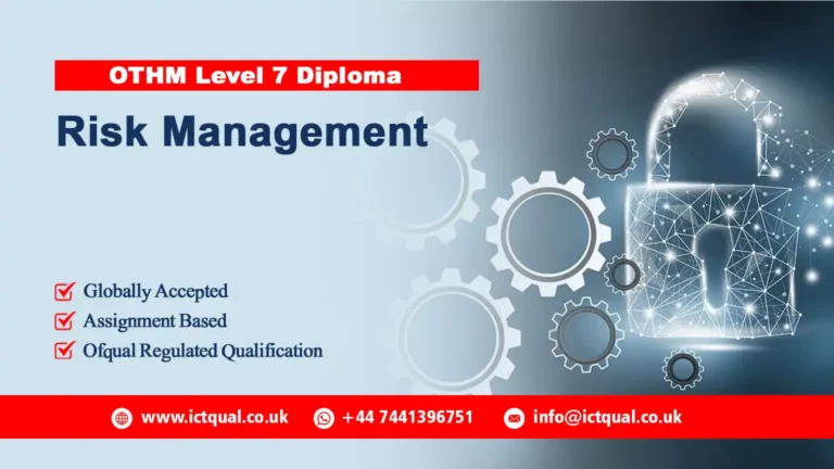 OTHM Level 7 Diploma in Risk Management