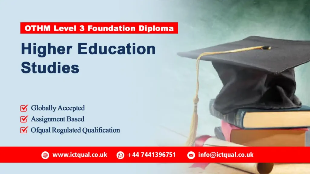 OTHM Level 3 Foundation Diploma for Higher Education Studies