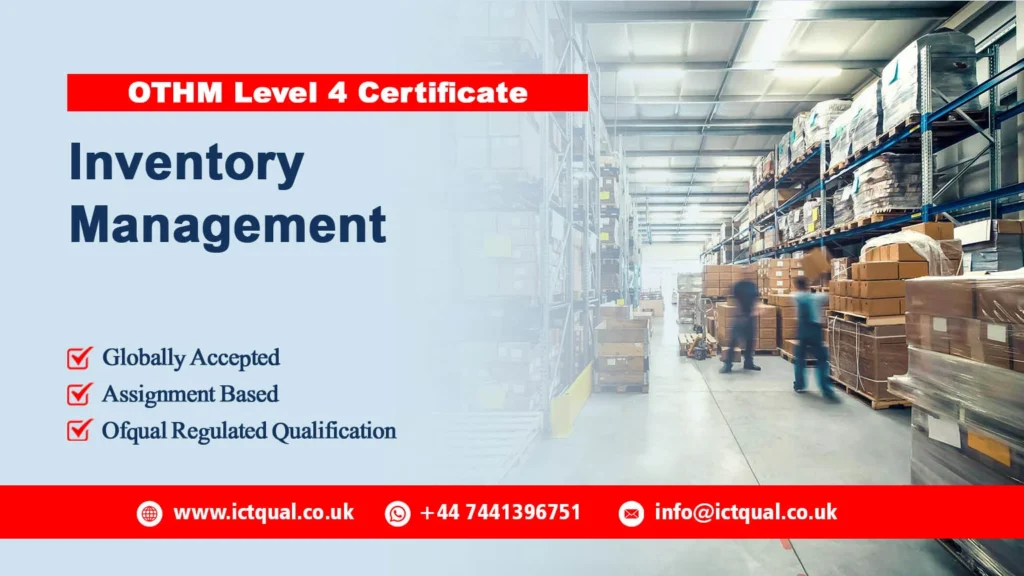 OTHM Level 4 Certificate in Inventory Management