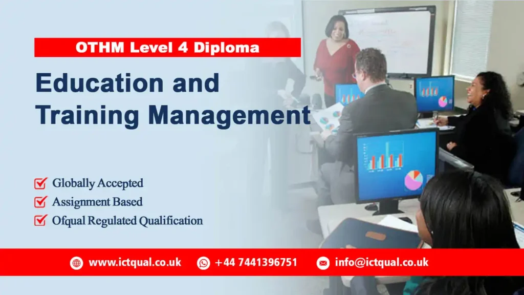 OTHM Level 4 Diploma in Education and Training Management