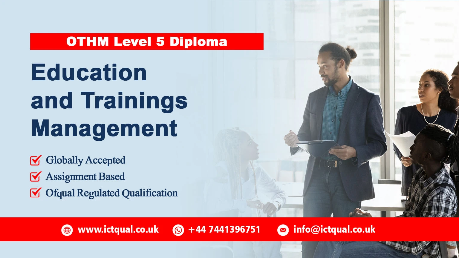 OTHM Level 5 Diploma in Education and Trainings Management