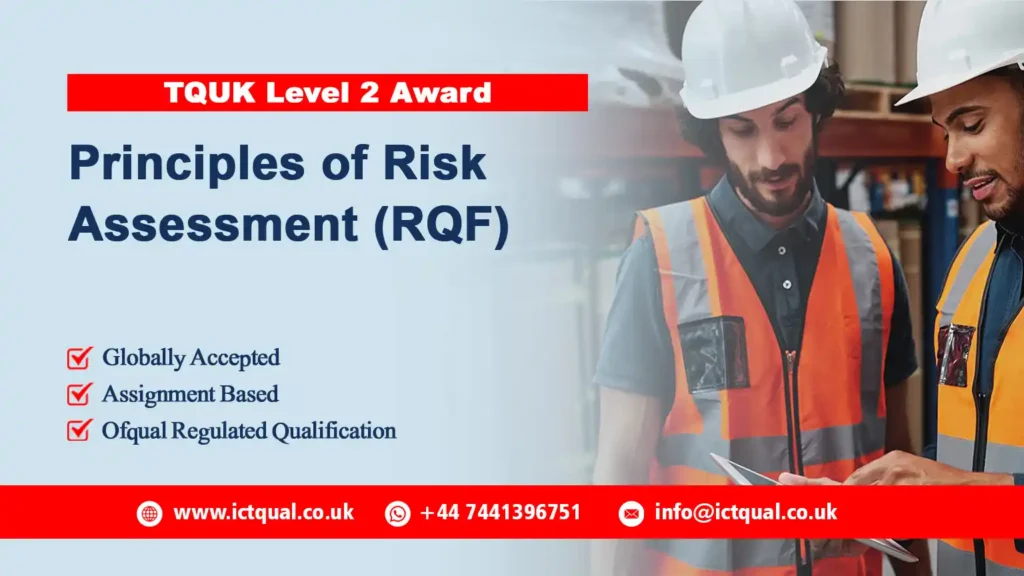 TQUK Level 2 Award in Principles of Risk Assessment