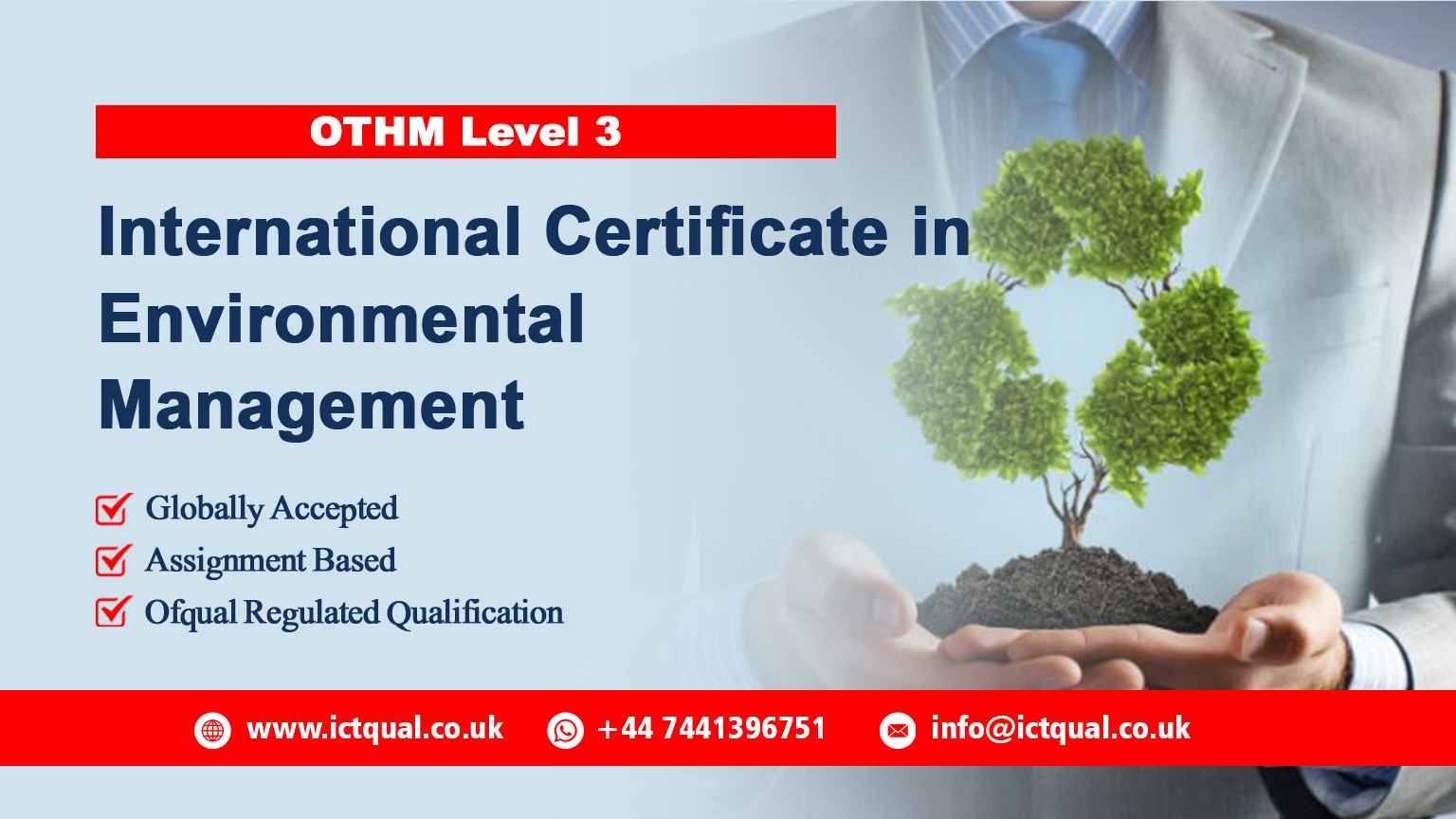 OTHM Level 3 International Certificate in Environmental Management