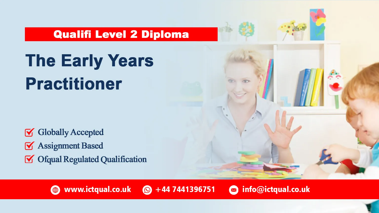 Qualifi Level 2 Diploma for the Early Years Practitioner