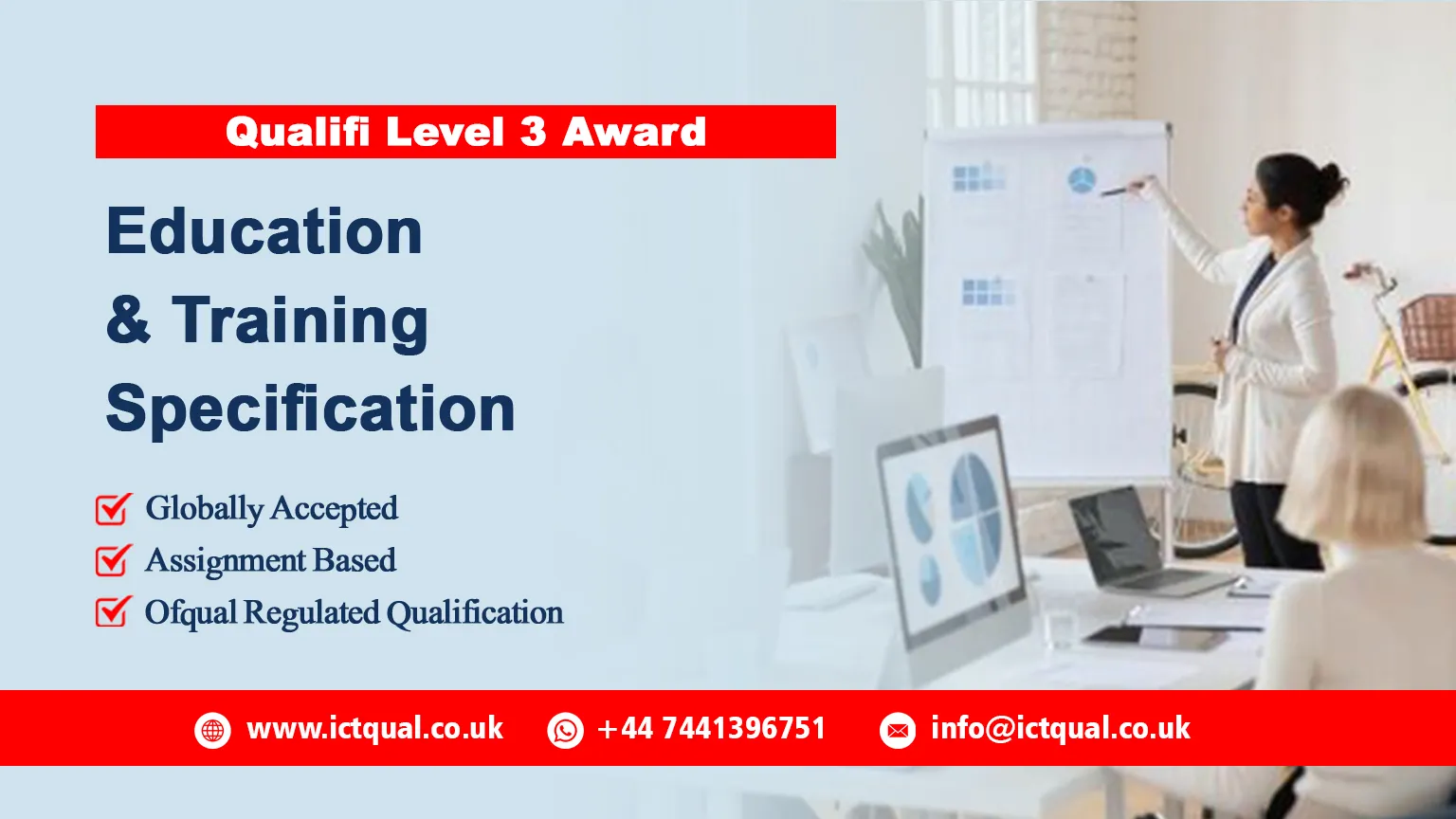 Qualifi Level 3 Award in Education and Training