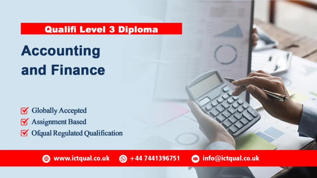 Qualifi Level 3 Diploma in Accounting and Finance