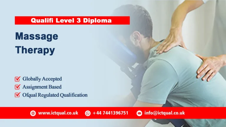 Qualifi Level 3 Diploma in Massage Therapy