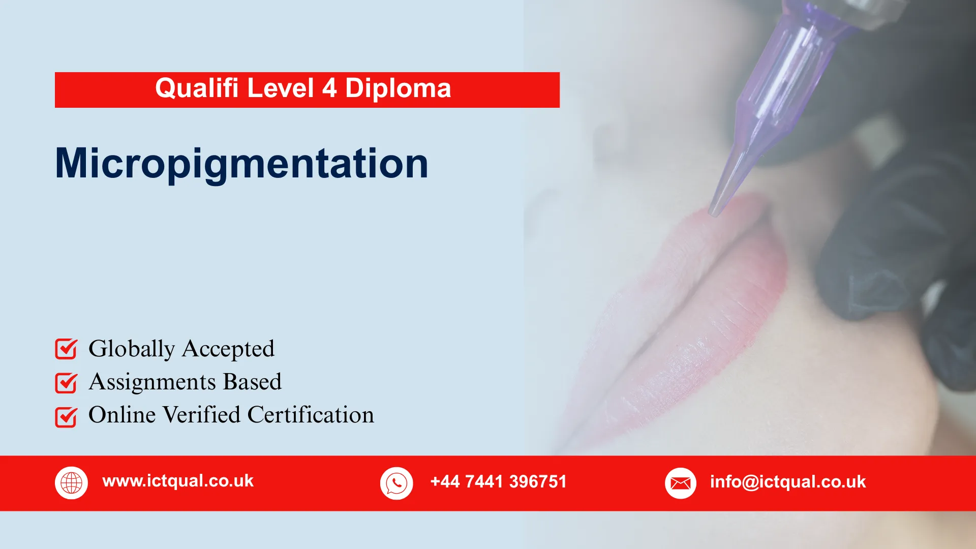 Qualifi Level 4 Diploma In Micropigmentation
