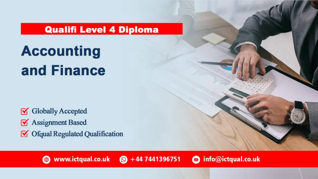 Qualifi Level 4 Diploma in Accounting and Finance