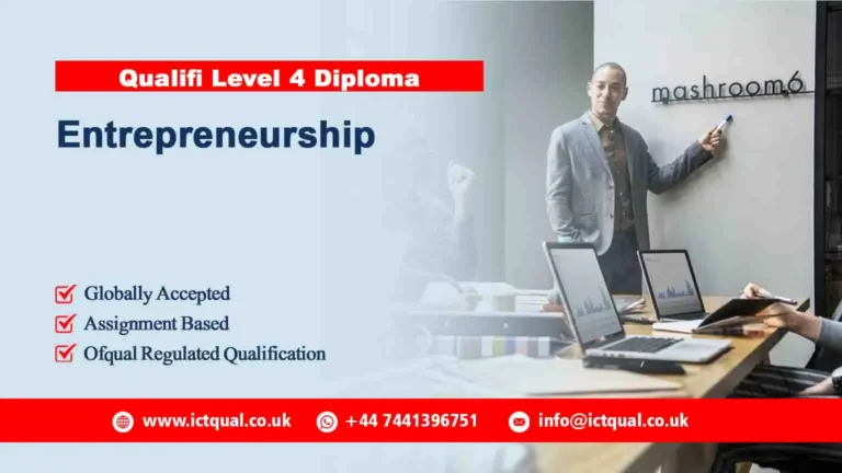 Qualifi Level 4 Diploma in Entrepreneurship