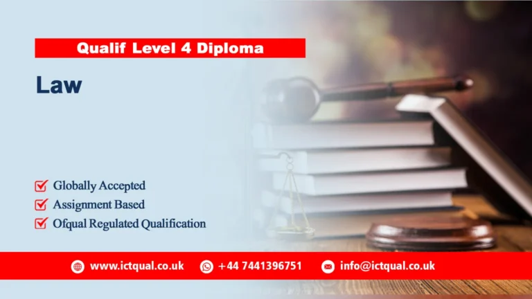 Qualifi Level 4 Diploma in Law