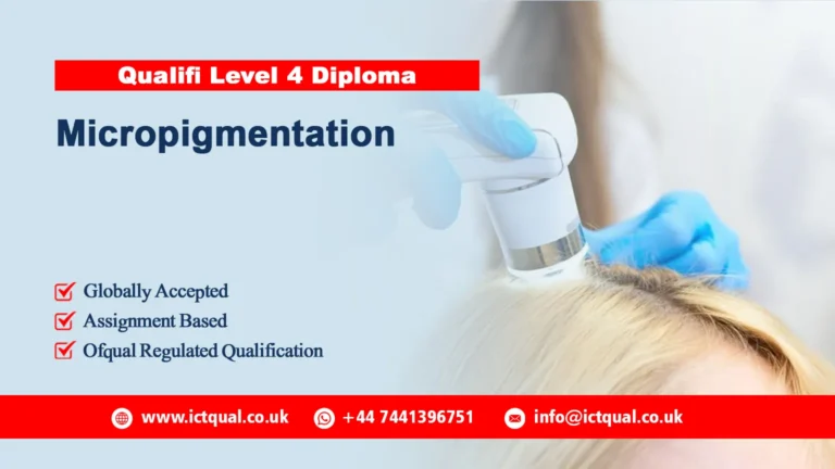 QUALIFI LEVEL 4 DIPLOMA IN MICROPIGMENTATION