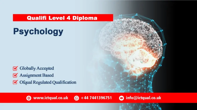 Qualifi Level 4 Diploma in Psychology