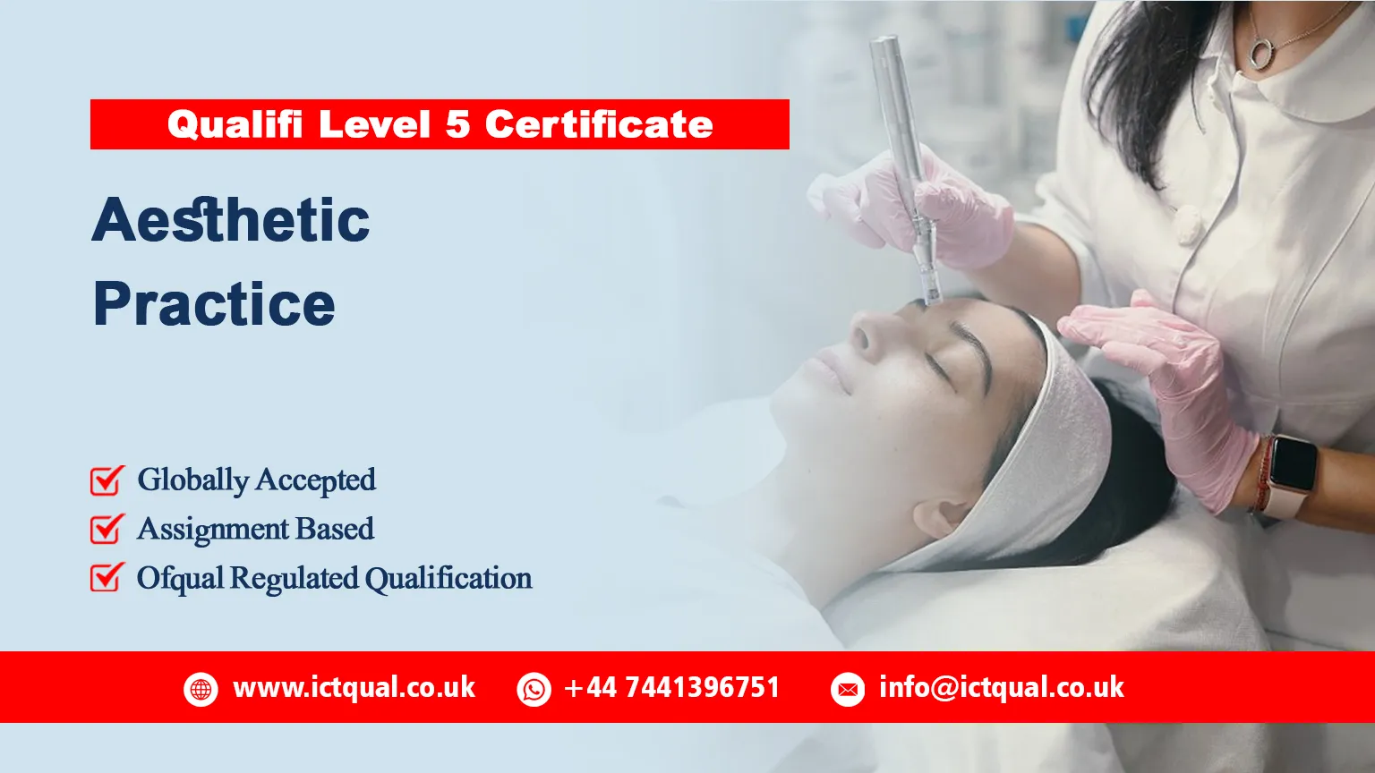 Qualifi Level 5 Certificate in Aesthetic Practice