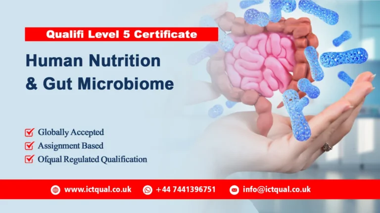 Qualifi Level 5 Certificate in Human Nutrition and Gut Microbiome