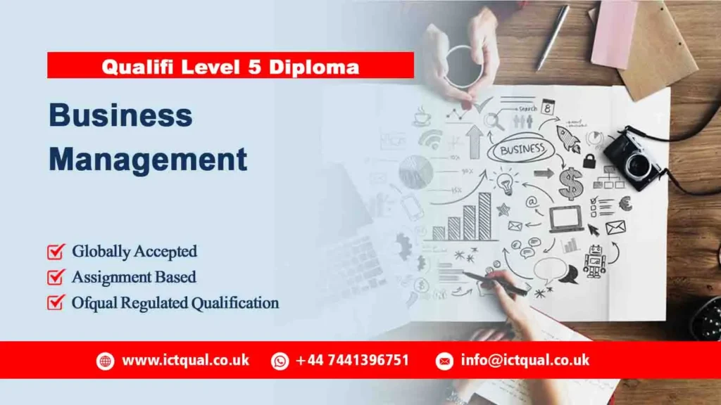 Qualifi Level 5 Diploma in Business Management