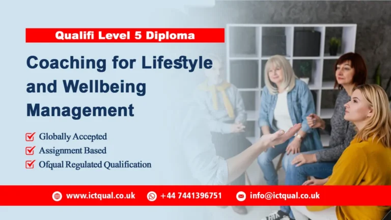 Qualifi Level 5 Diploma in Coaching for Lifestyle and Wellbeing Management