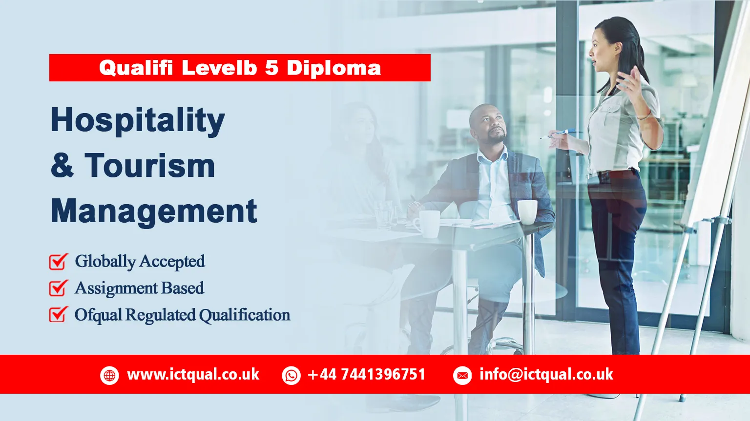 Qualifi Level 5 Diploma in Hospitality and Tourism Management