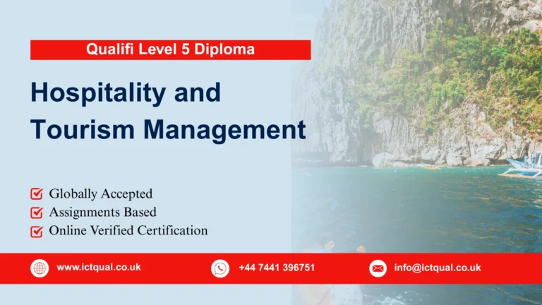 Qualifi Level 5 Diploma in Hospitality and Tourism Management