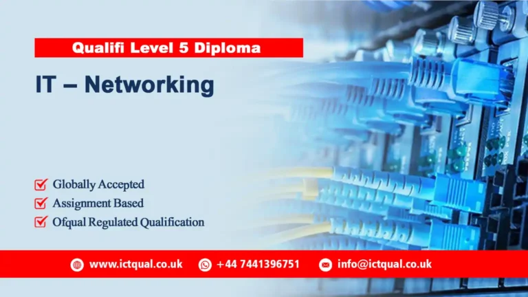 Qualifi Level 5 Diploma in IT – Networking