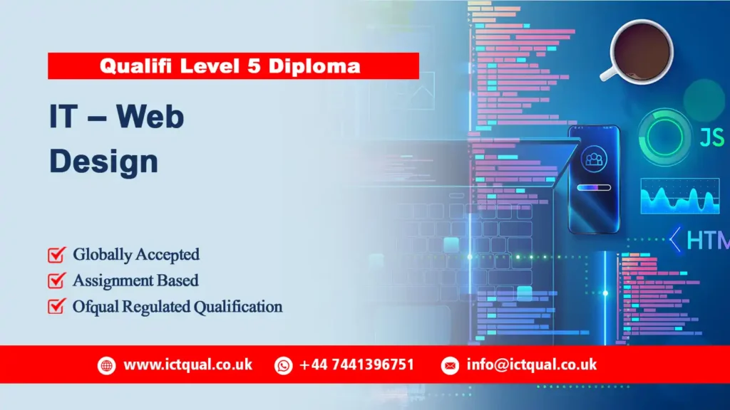 Qualifi Level 5 Diploma in IT – Web Design