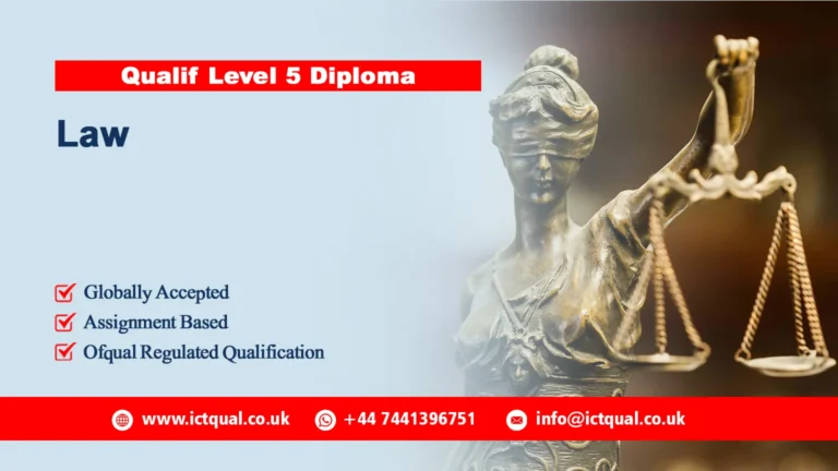 Qualifi Level 5 Diploma in Law