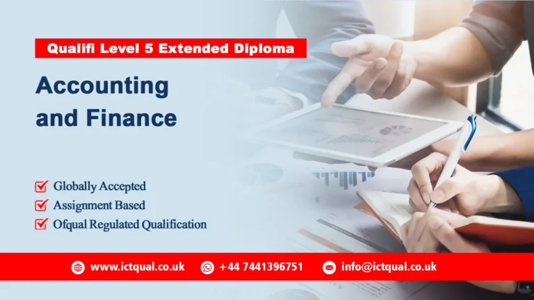 Qualifi Level 5 Extended Diploma in Accounting and Finance