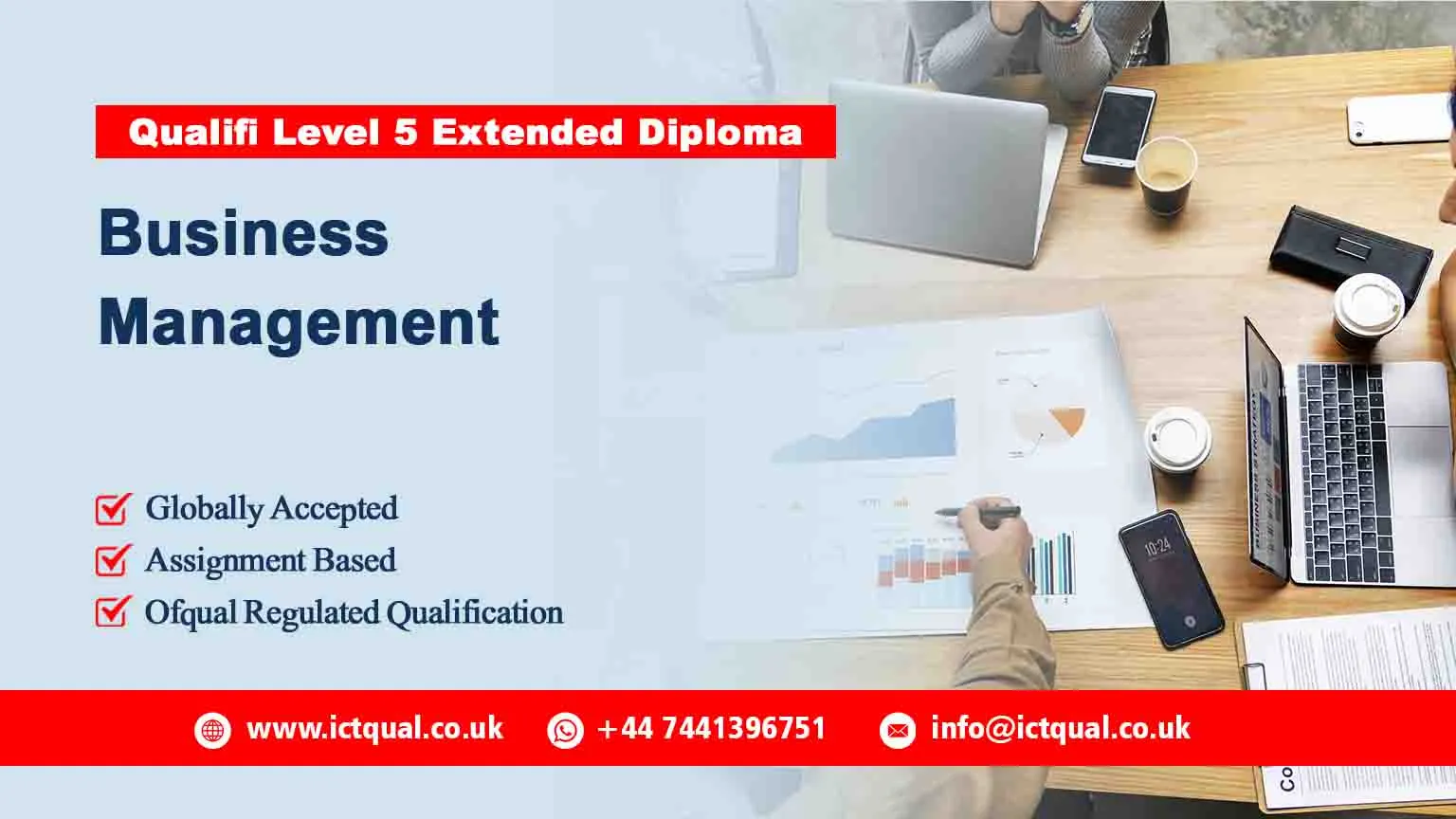 Qualifi Level 5 Extended Diploma in Business Management