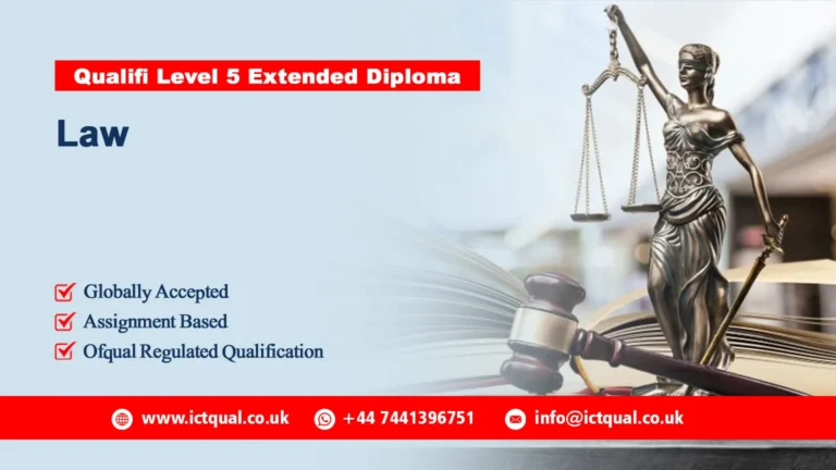 Qualifi Level 5 Extended Diploma in Law