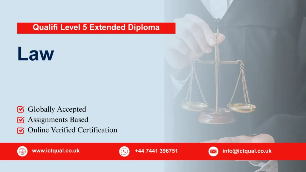 Qualifi Level 5 Extended Diploma in Law