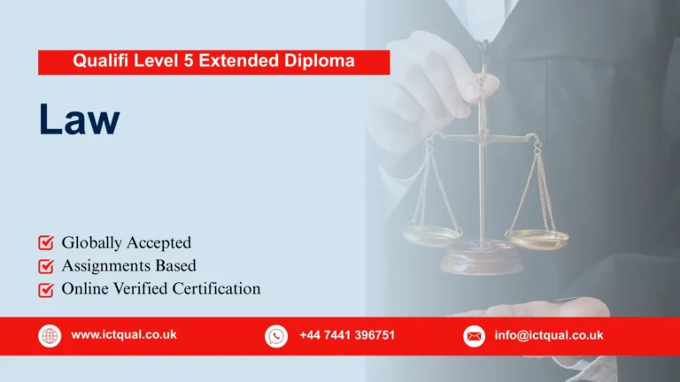 Qualifi Level 5 Extended Diploma in Law