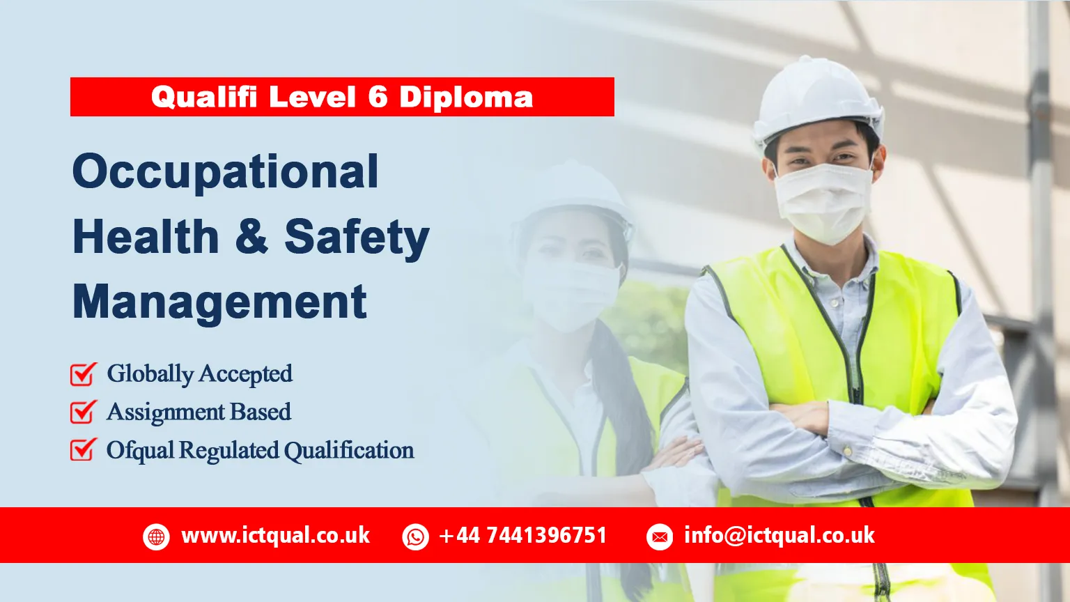 Qualifi Level 6 Diploma in Occupational Health and Safety Management