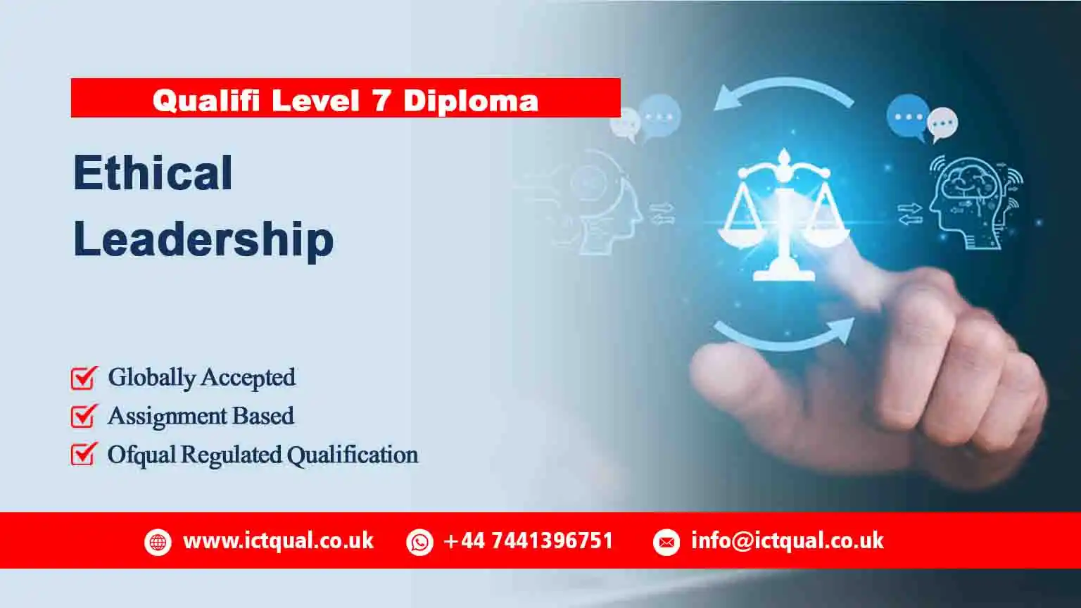 Qualifi Level 7 Diploma in Ethical Leadership