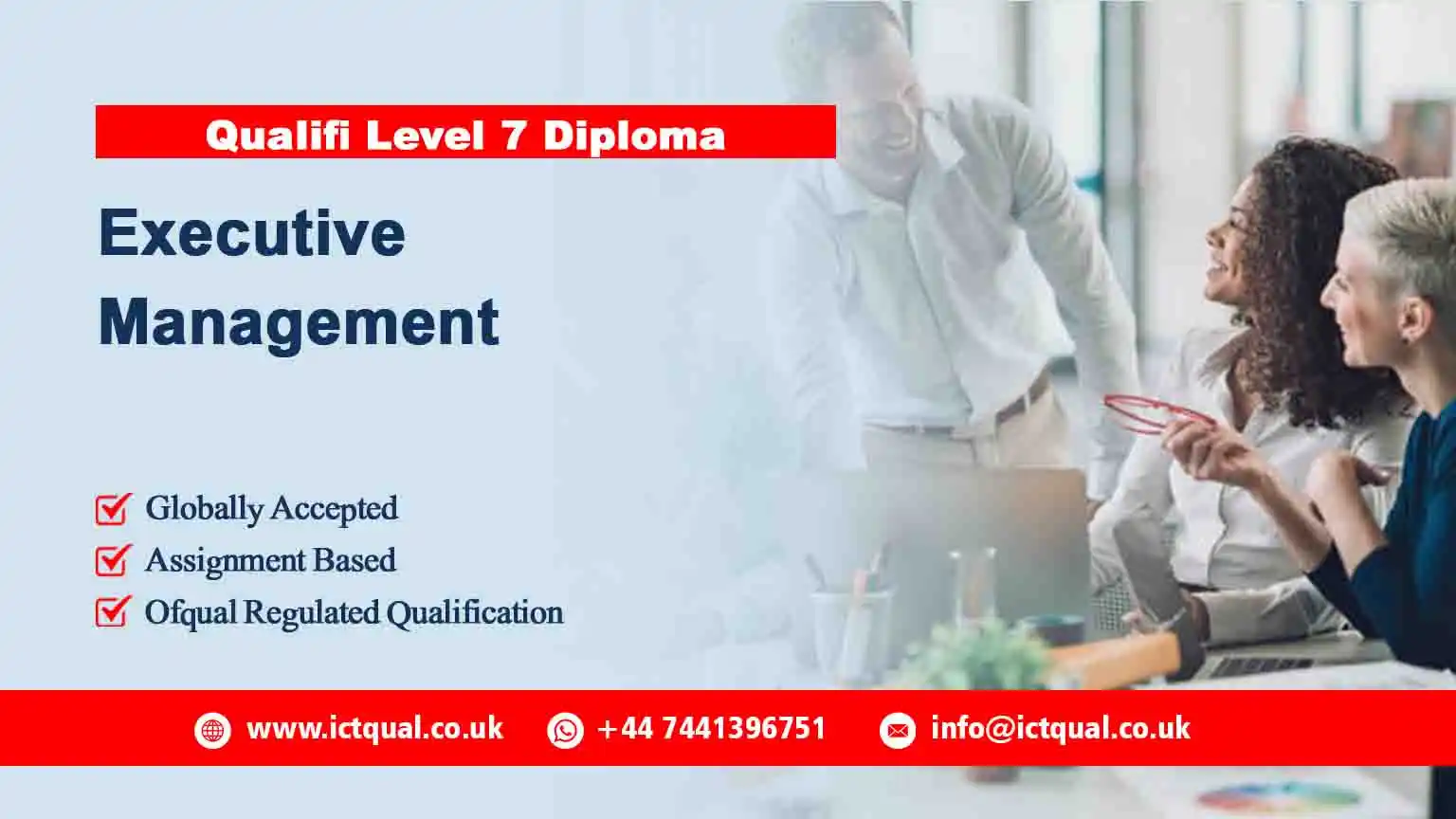 Qualifi Level 7 Diploma in Executive Management