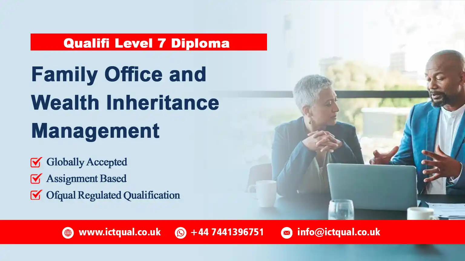 Qualifi Level 7 Diploma in Family Office and Wealth Inheritance Management