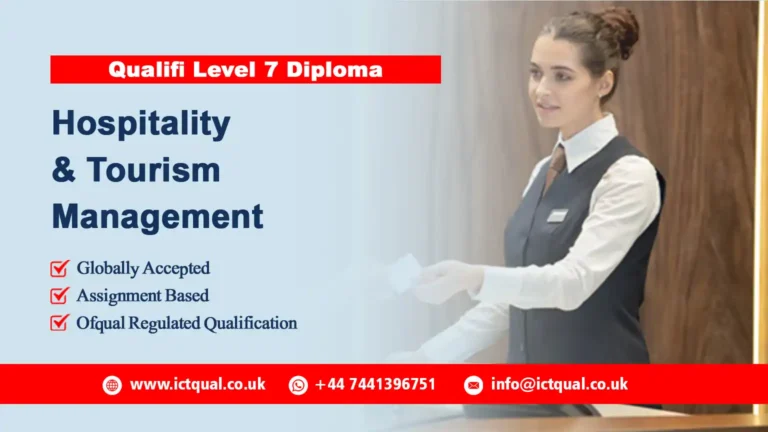 Qualifi Level 7 Diploma in Hospitality and Tourism Management