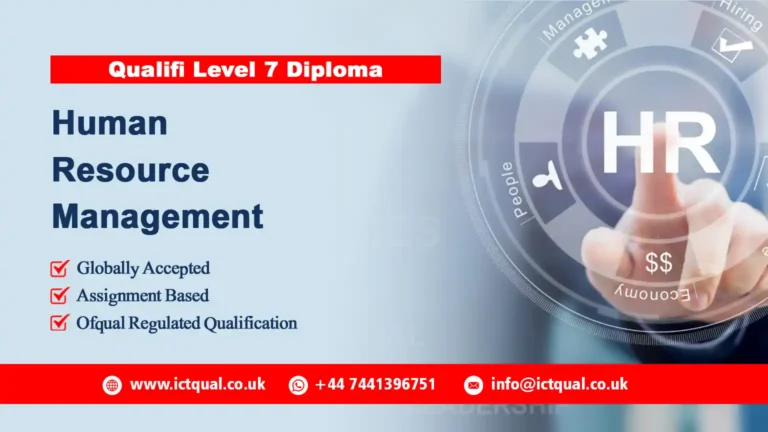 Qualifi Level 7 Diploma in Human Resource Management