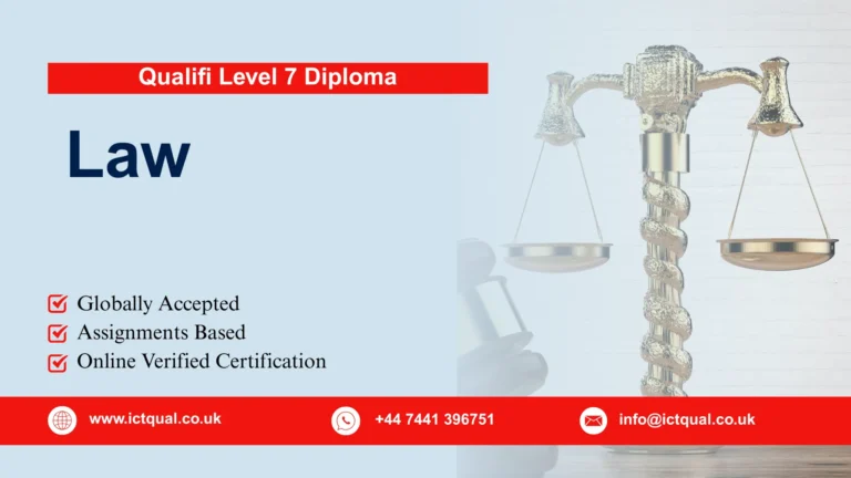Qualifi Level 7 Diploma in Law