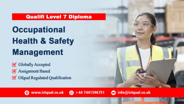 Qualifi Level 7 Diploma in Occupational Health and Safety Management