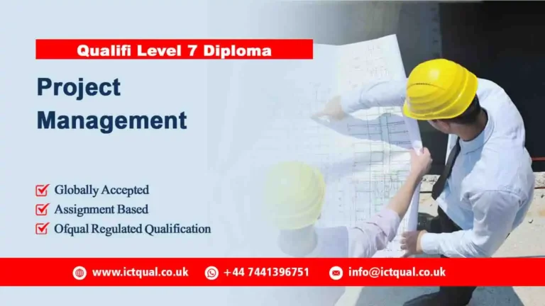 Qualifi Level 7 Diploma in Project Management