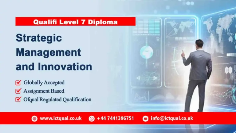 Qualifi Level 7 Diploma in Strategic Management and Innovation