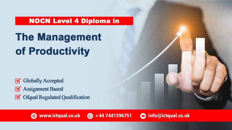 NOCN Level 4 Diploma in The Management of Productivity