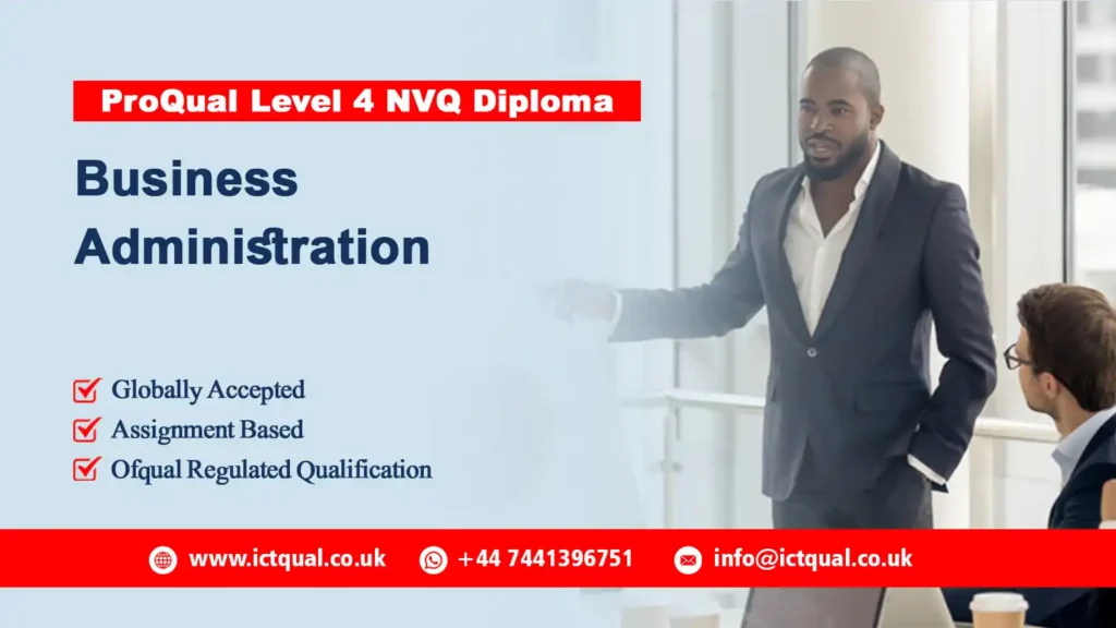 ProQual Level 4 NVQ Diploma in Business Administration