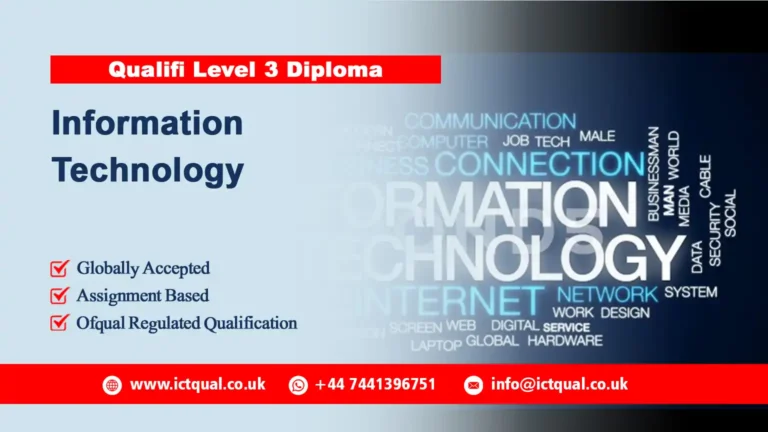 Qualifi Level 3 Diploma in Information Technology