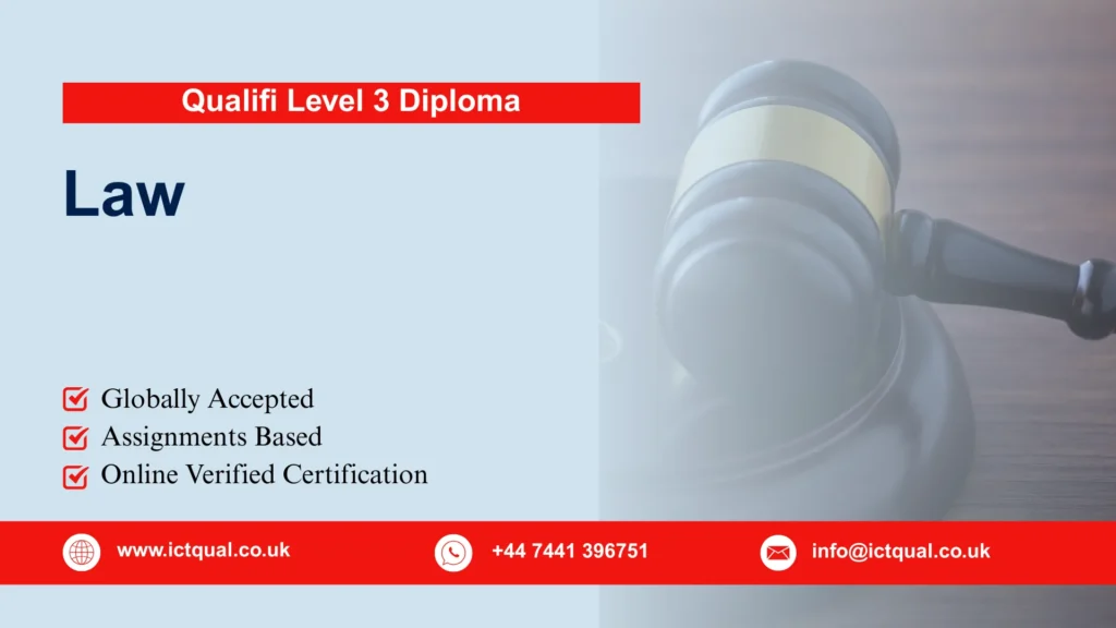Qualifi Level 3 Diploma in Law